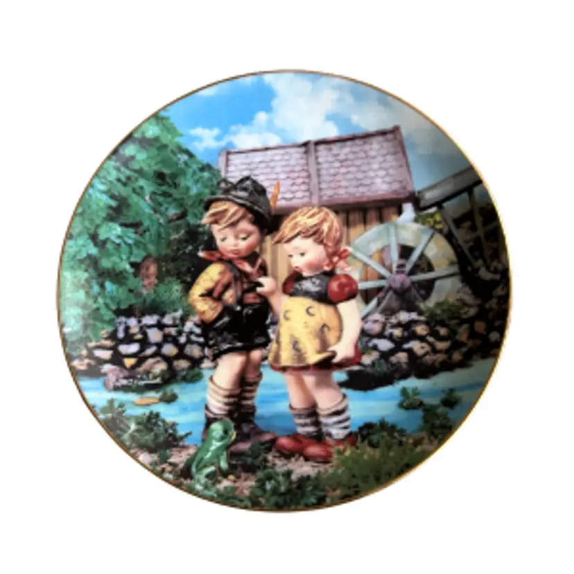 Various Vintage MJ Hummel Danbury Mint Collectible Plates