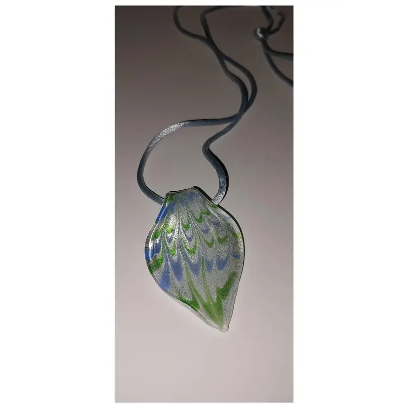 Art Glass Pendant Necklace 5