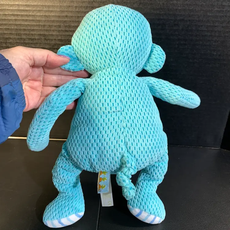 Bunnies By The Bay Blue Monkey Plush