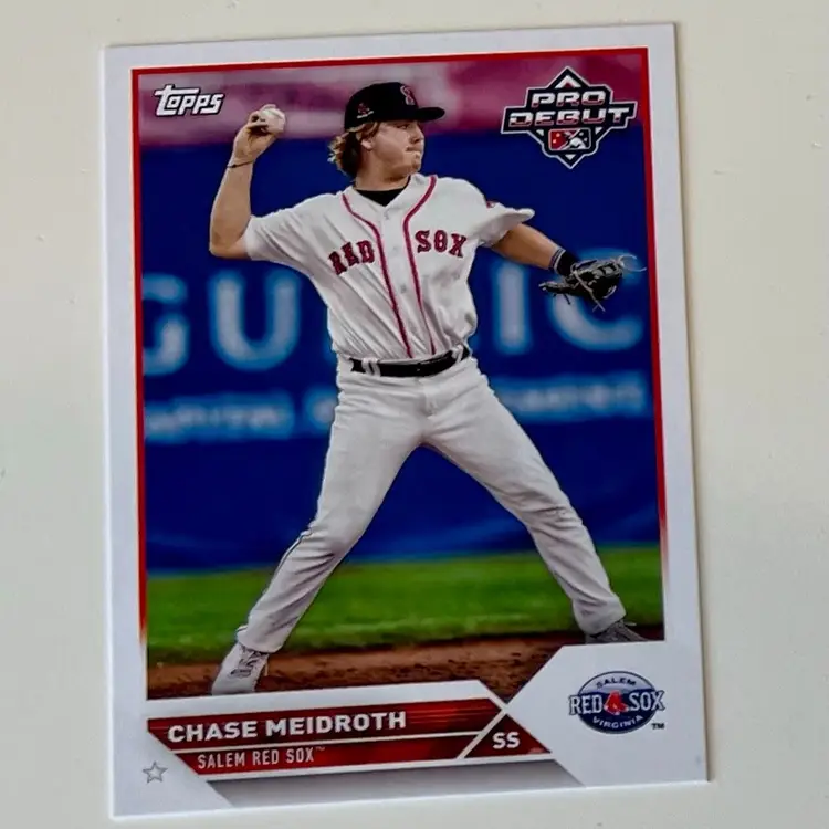 Chase Meidroth Pro Debut Chicago White Sox