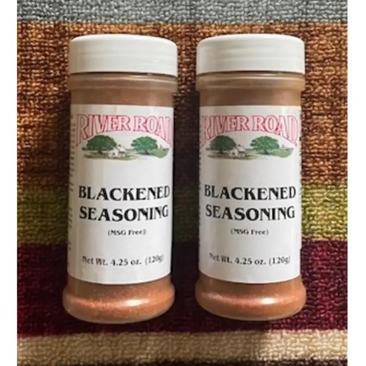 River Road Blackened Seasoning No MSG (2-Pack) Shakers