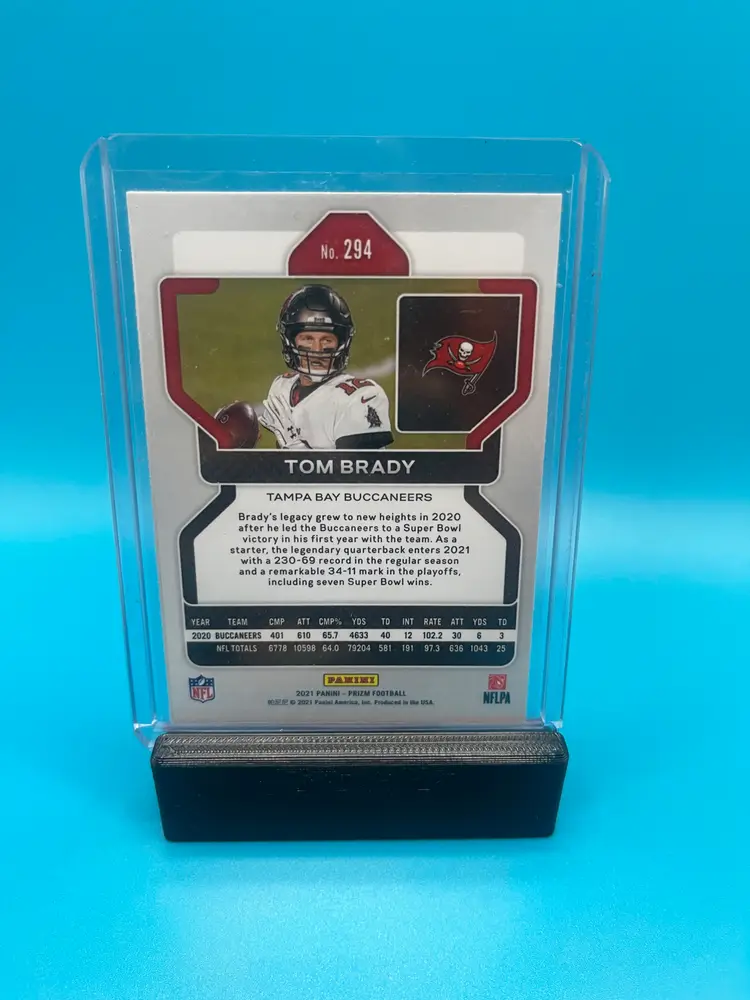 Tom Brady Prizm Tampa Bay Bucs