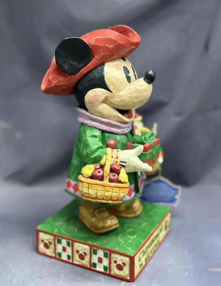 Jim Shore Disney Traditions Mickey Mouse Christmas Hang Tag #Christmas