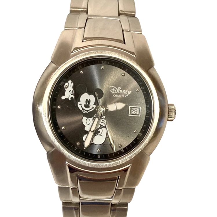 Disney Watch 11 Vintage Retro Collectors Series Stainless Steel Mickey Mouse