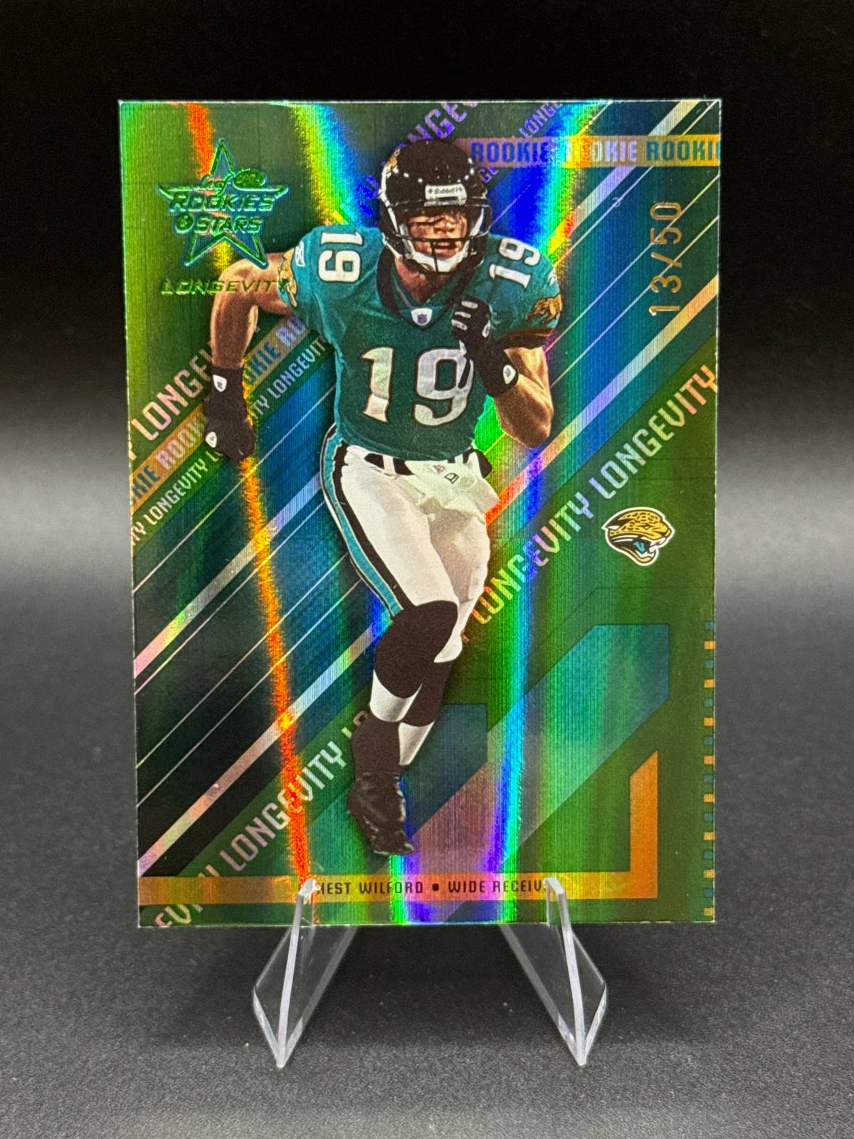 CHASING CARDBOARD · Ernest Wilford 2004 Donruss Playoff Rookies