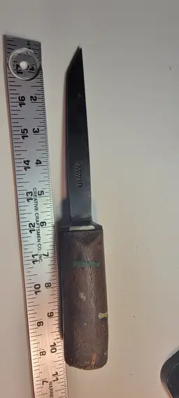 Vtg. W. Butcher Sheffield 3/16" Mortise Chisel English Pigsticker – Woodworking Tool