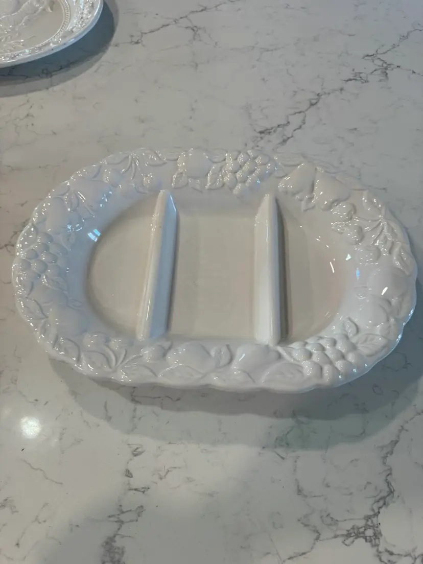 Ceramic Divided Serving Dish