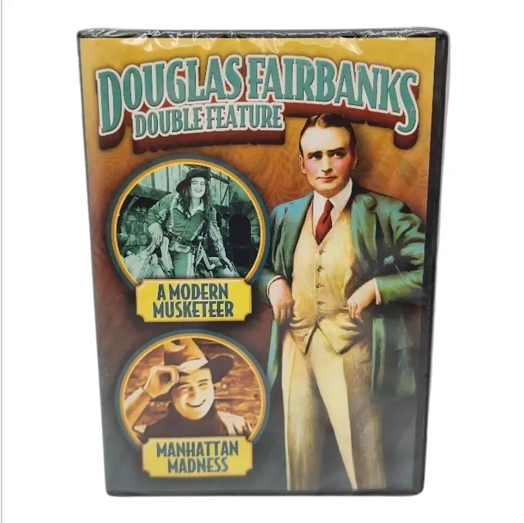 New & Sealed Douglas Fairbanks Double Feature DVD Free Shipping