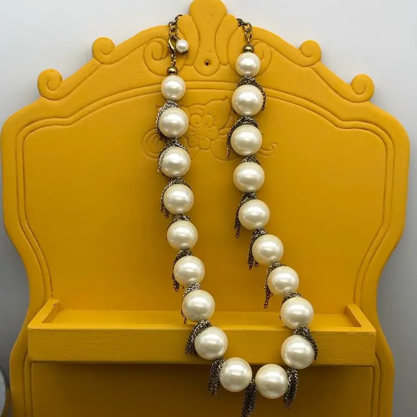 Mrs. Roper’s Faux Pearl Necklace