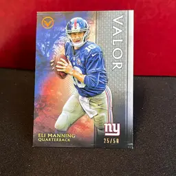 Eli Manning 2015 Topps Valor 25/50 New York Giants By