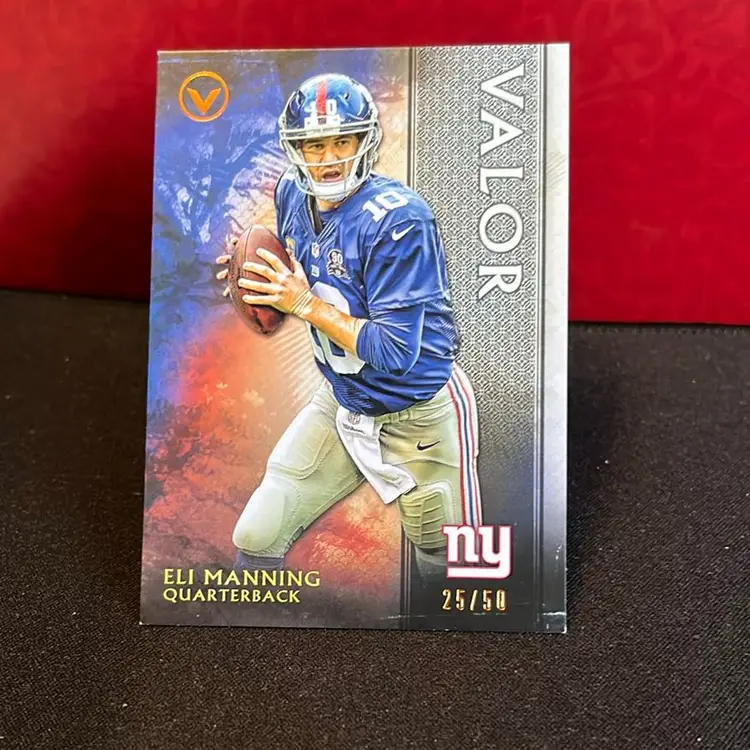 Eli Manning 2015 Topps Valor 25/50 New York Giants By