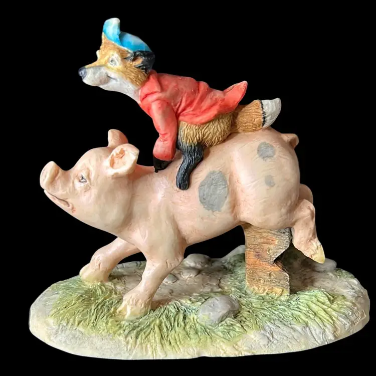 Lowell Davis - Hog Wild - Schmid 1991 Scotland: 4”x 3.5”x 2.75”