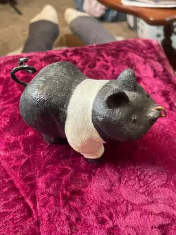 Vintage Nose Ring Pig