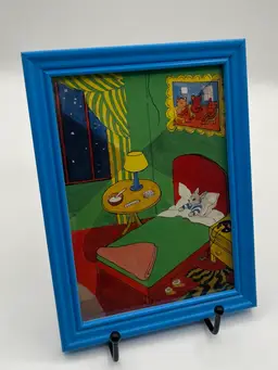 Vintage “Goodnight Moon” Framed Greeting Card