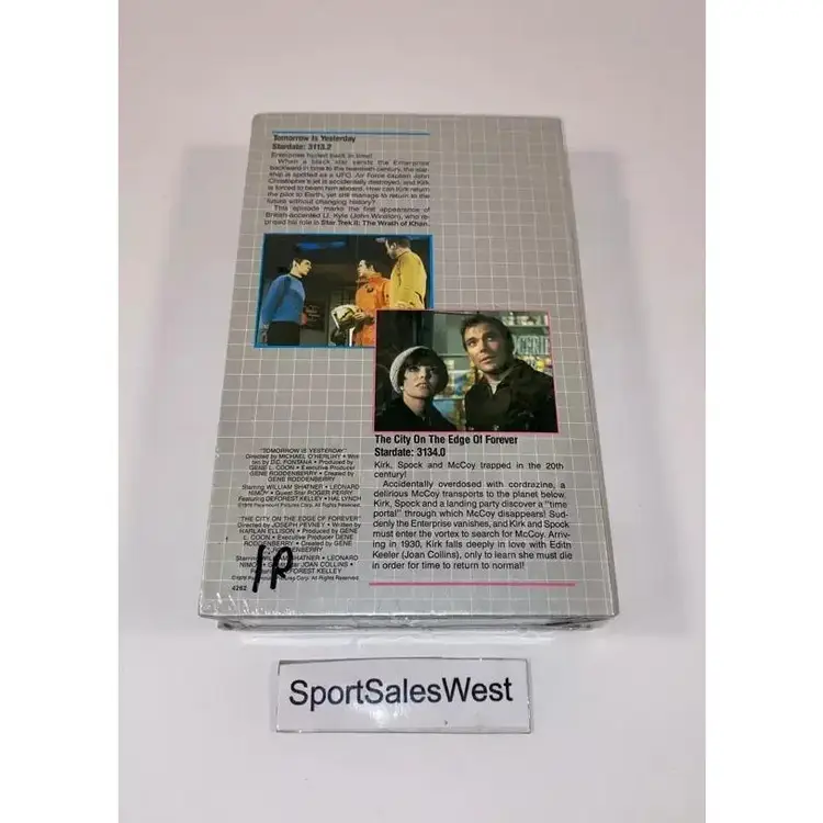 Star Trek The Original Series Collector's Edition VHS "City on Edge of Forever"