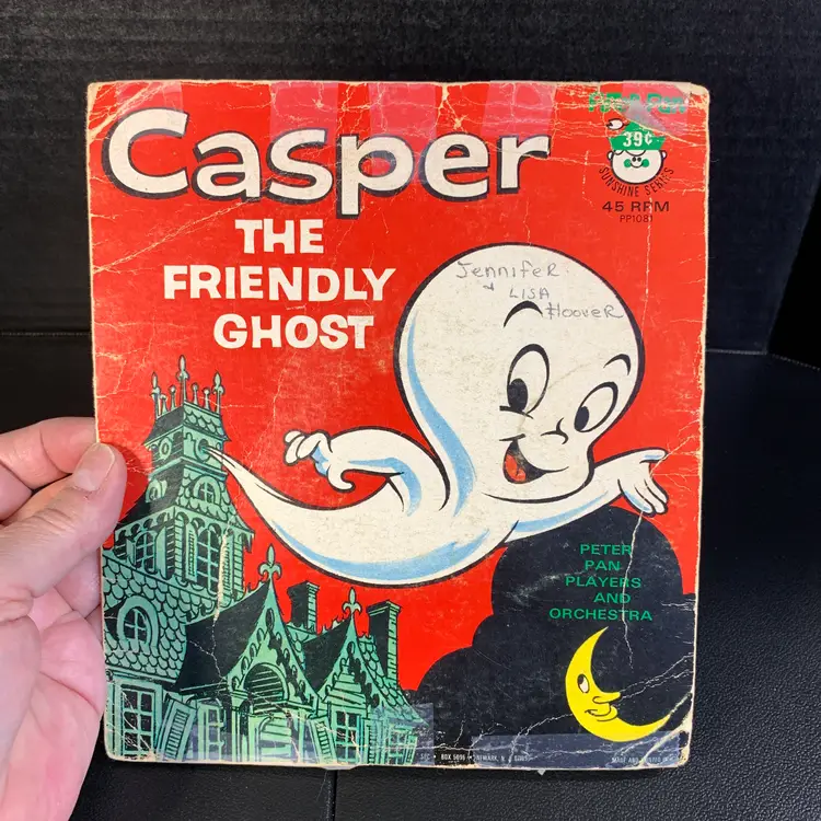 Casper 45rpm Record Cover