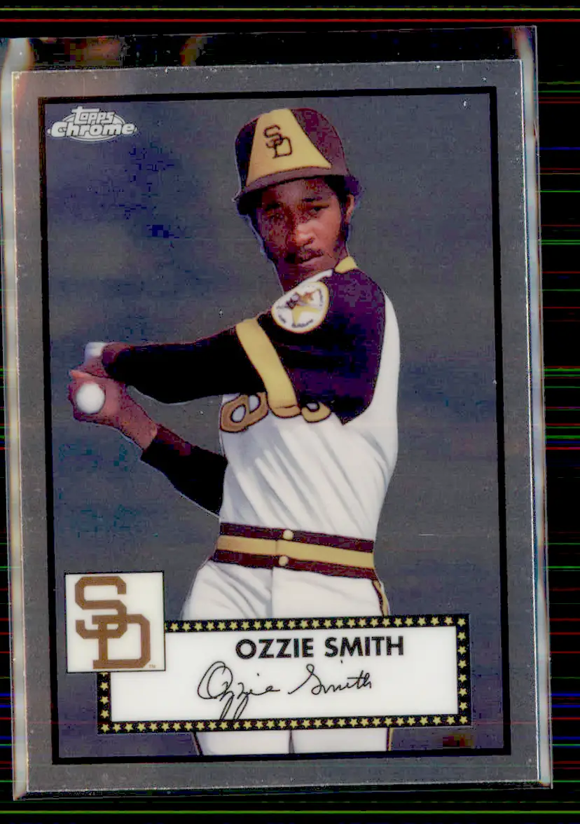 Ozzie Smith 2021 Topps Chrome Platinum Anniversary #515 - San Diego Padres - (153-302)