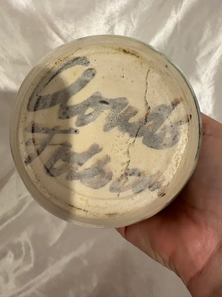 Signed Art Pottery Bud Vase