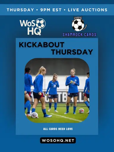 Kickabout Thursday! Live Auctions And Chats! 