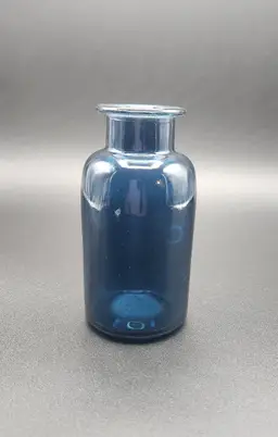 Blue Apothecary Bottle
