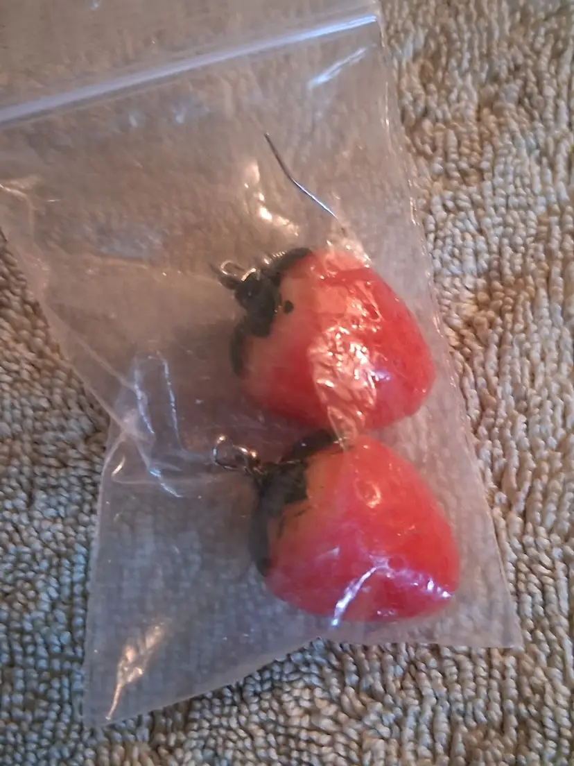 Fun Strawberry Shaped Earrings