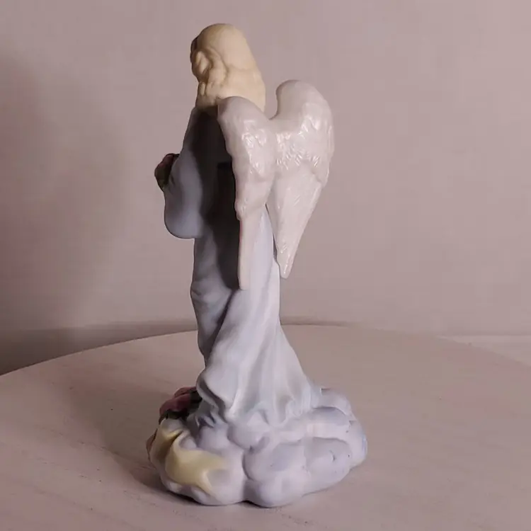 June Birthstone Porcelain Angel Figurine