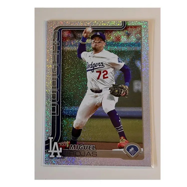 Miguel Rojas Topps Sandglitter Los Angeles Dodgers