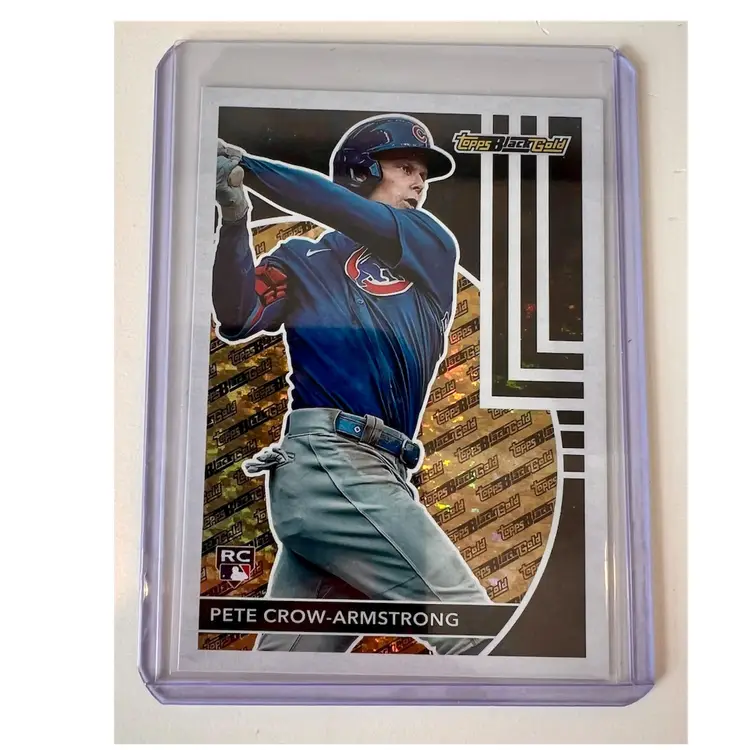 Pete Crow-Armstrong RC Topps Black Gold Chicago Cubs