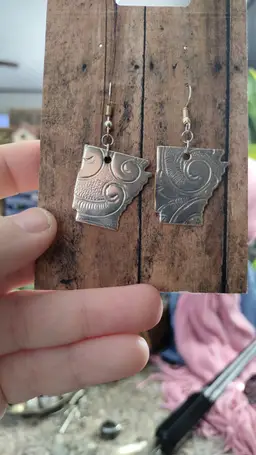 Arkansas earrings