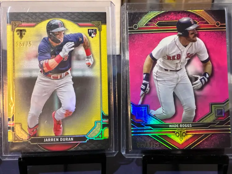 Boston Red Sox 
Numbered Card Lot