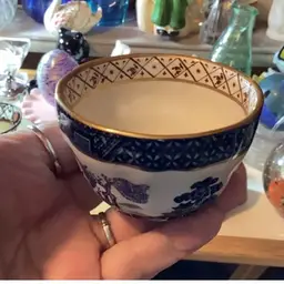 Real old Willow made in England bowl tiny bowl