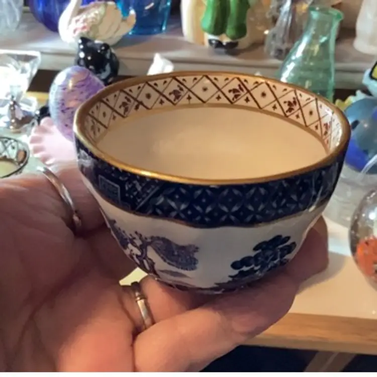 Real old Willow made in England bowl tiny bowl