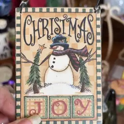 Christmas Joy Ornament