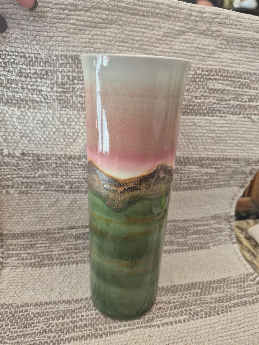 Handmade studio pottery vase "Farmer"