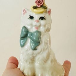 1940s Porcelain Cat