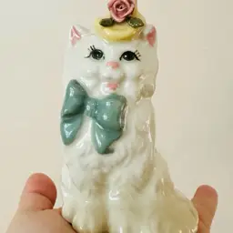 1940s Porcelain Cat