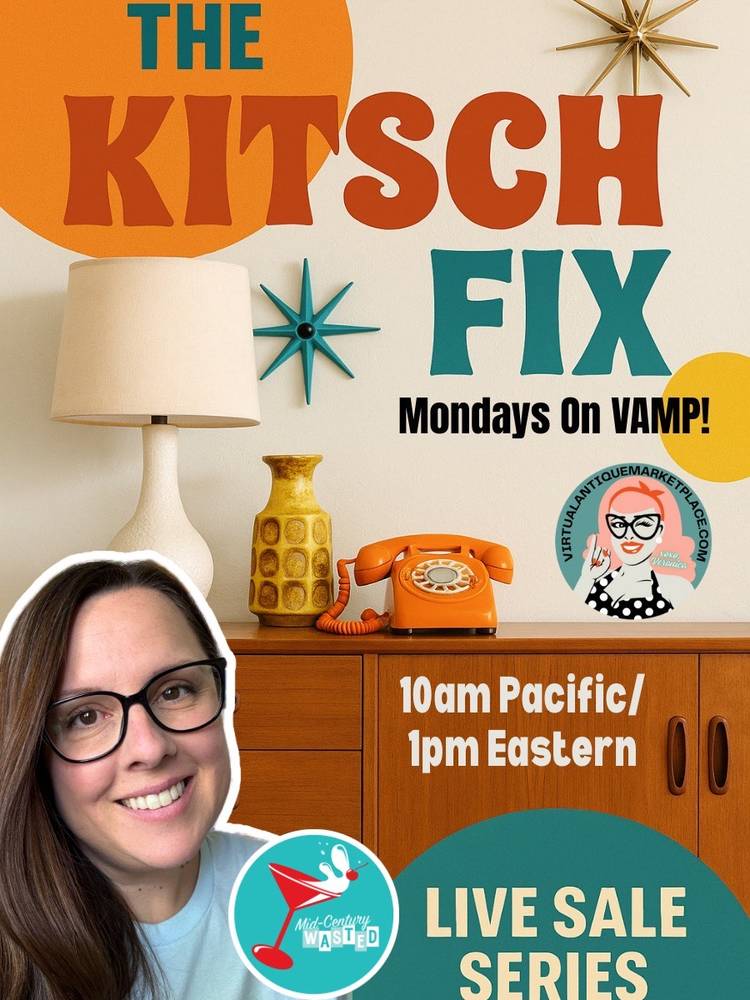 Mid-Century Monday✨The Kitsch Fix with Mid-Century Wasted🍸