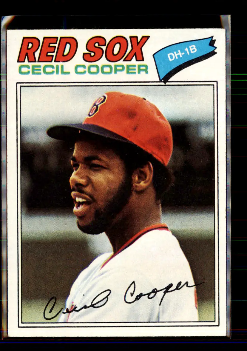 Cecil Cooper 1977 Topps #235 - (144) - Boston Red Sox