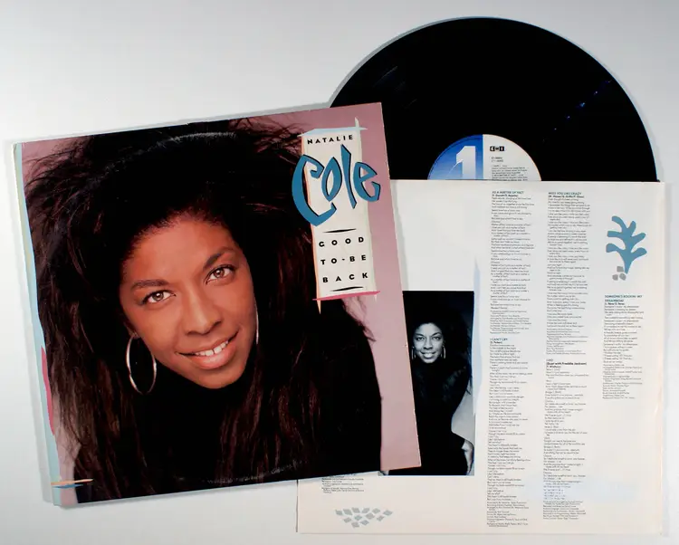 Natalie Cole - Good to Be Back (1989) Vinyl LP • Miss You Like Crazy