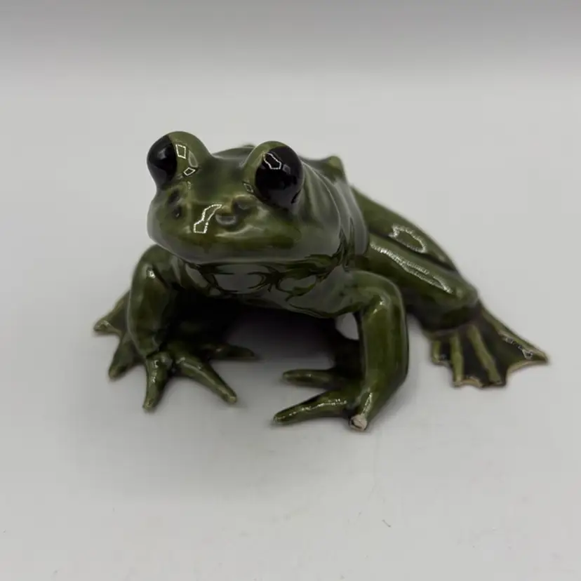 HTF Hagen Renaker Large Frog AS IS Missing Toes