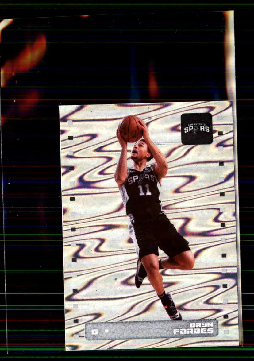 Bryn Forbes 2019-20 Panini Sticker & Card Collection Foil #463 - San Antonio Spurs - (147-299)