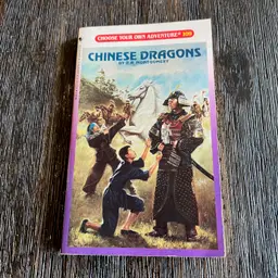 Vintage Chinese Dragons Choose Your Own Adventure 109 CYOA Book 1st Printing