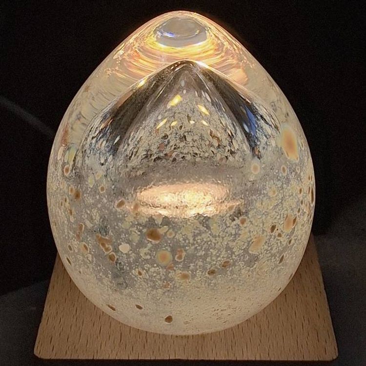 Caithness, Scotland NEW IN BOX, GRACE Ivory, Domed Paperweight