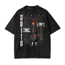 Obito Uchiha - -Acid Washed Heavy Tee