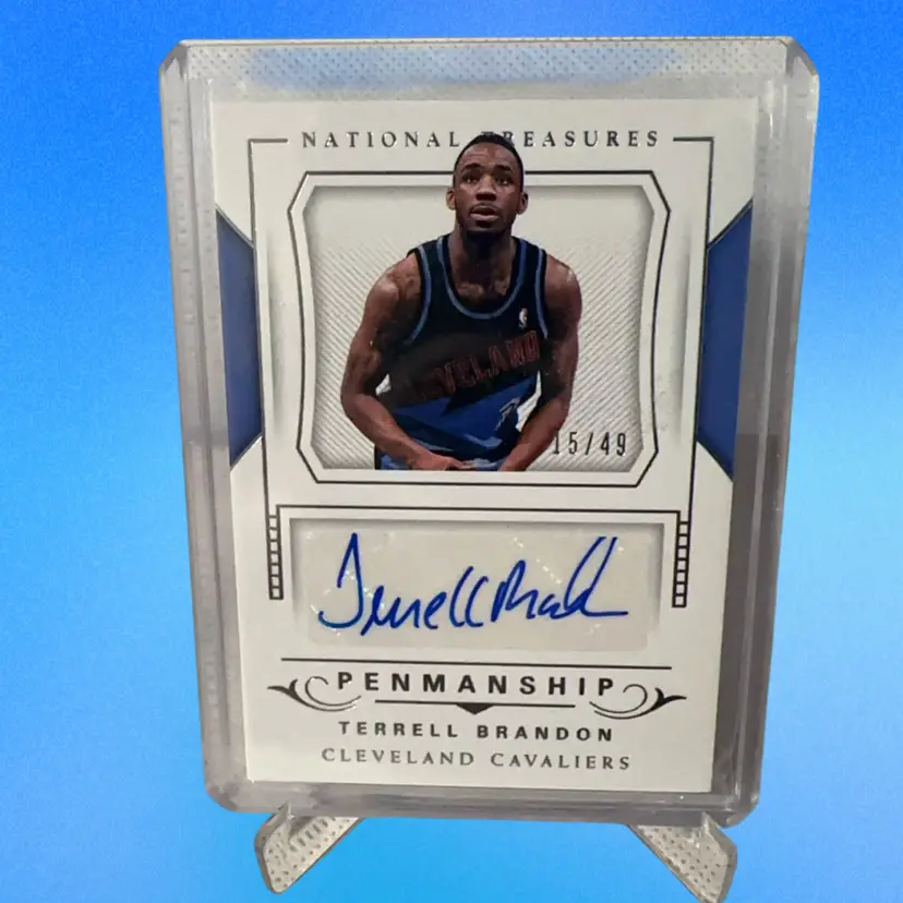 Terrell Brandon NT Auto /49 Cleveland Cavaliers