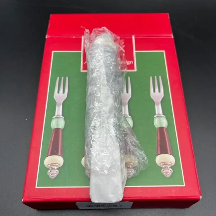 Lenox Appetizer Forks - Set of 4 - NOS