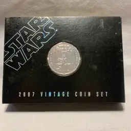 Star Wars 2007 Vintage Coin Set 30th Anniversary Mail away Complete 7 Coins
