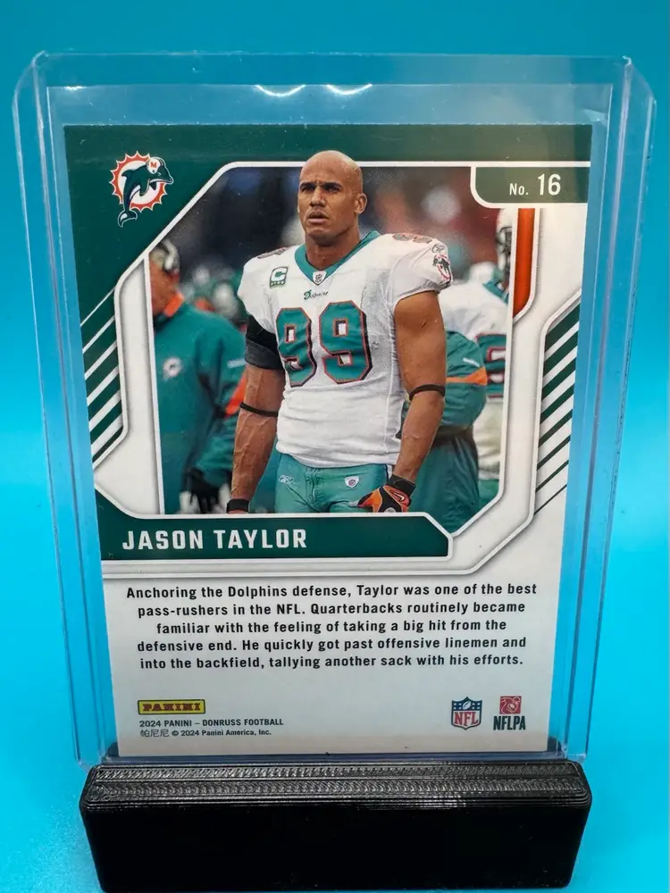 Jason Taylor Donruss Legend Series Miami Dolphins