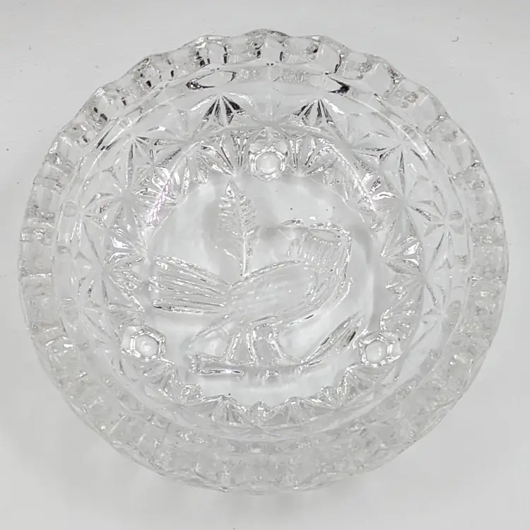 Hofbauer Byrdes Bird Crystal Trinket / Salt Dish