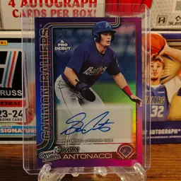 Sam Antonacci 2025 Topps Pro Debut Autograph Blue /299 PD-109